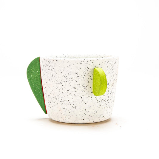 White Speckle Rocks Cup