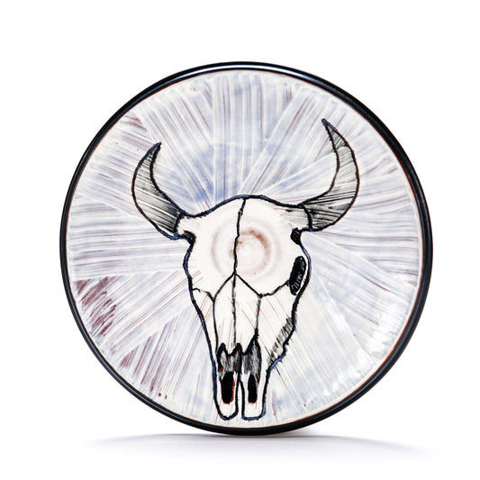 Bison Skull Plate