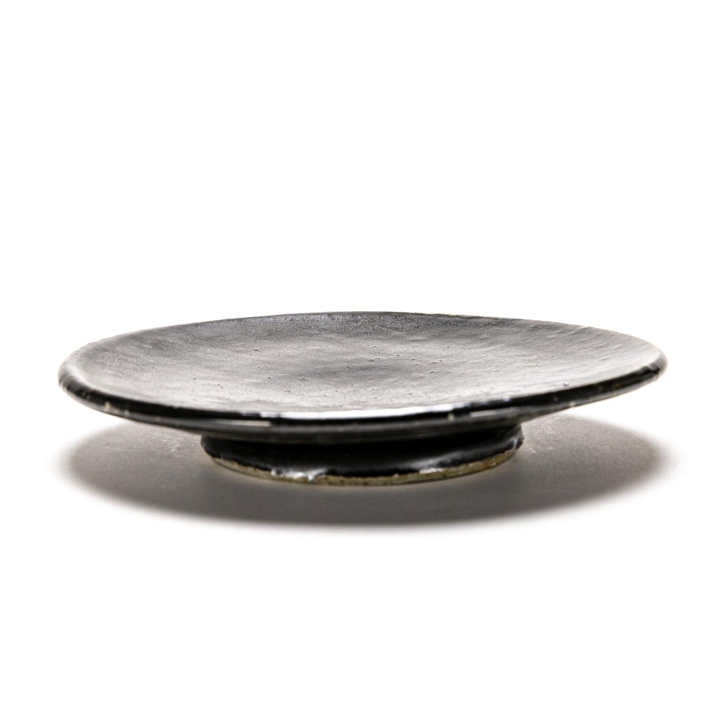 Black Snack Plate