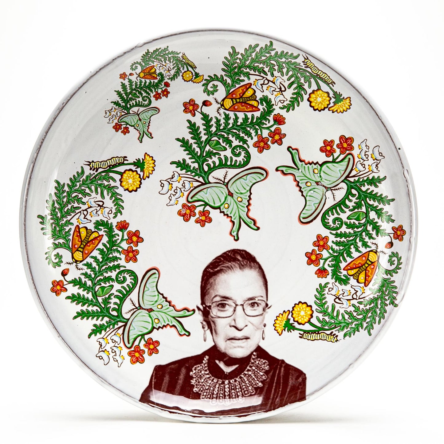 Ruth Bader Ginsburg Plate