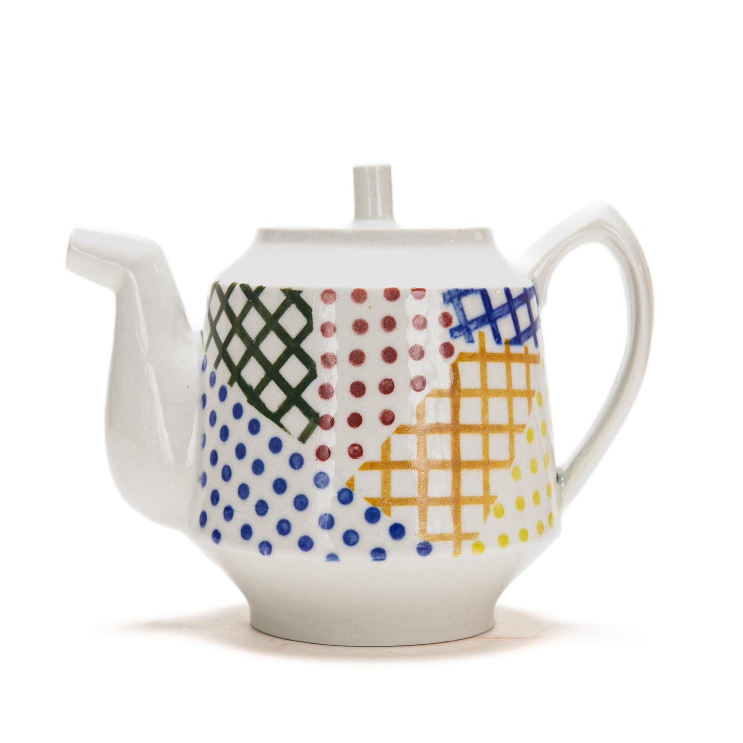 Grid and Dot Teapot