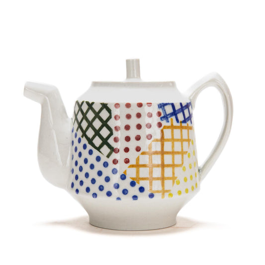 Grid and Dot Teapot