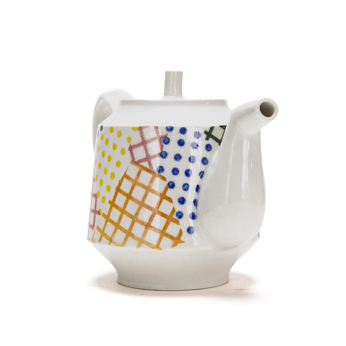 Grid and Dot Teapot
