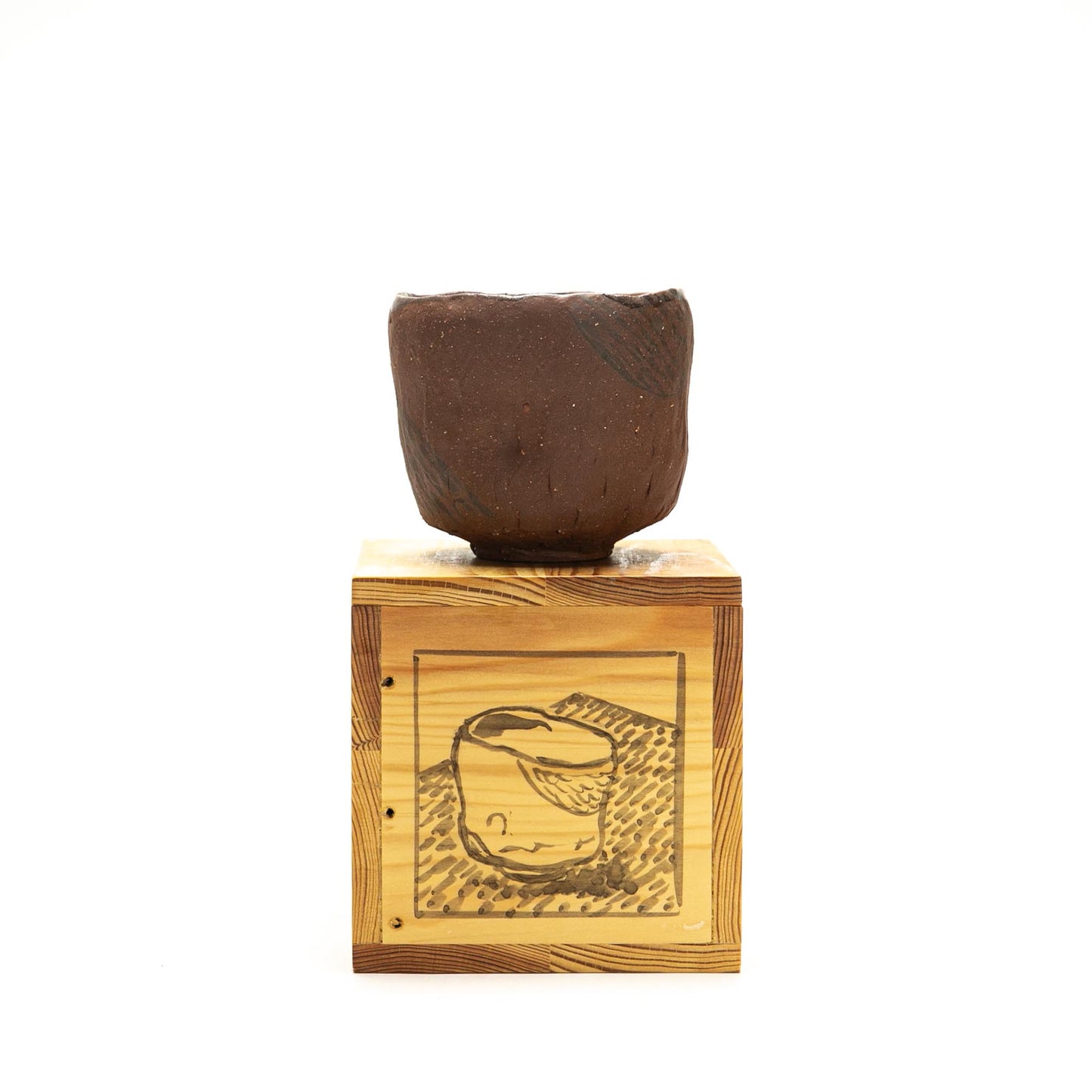 Chawan with Pine Box