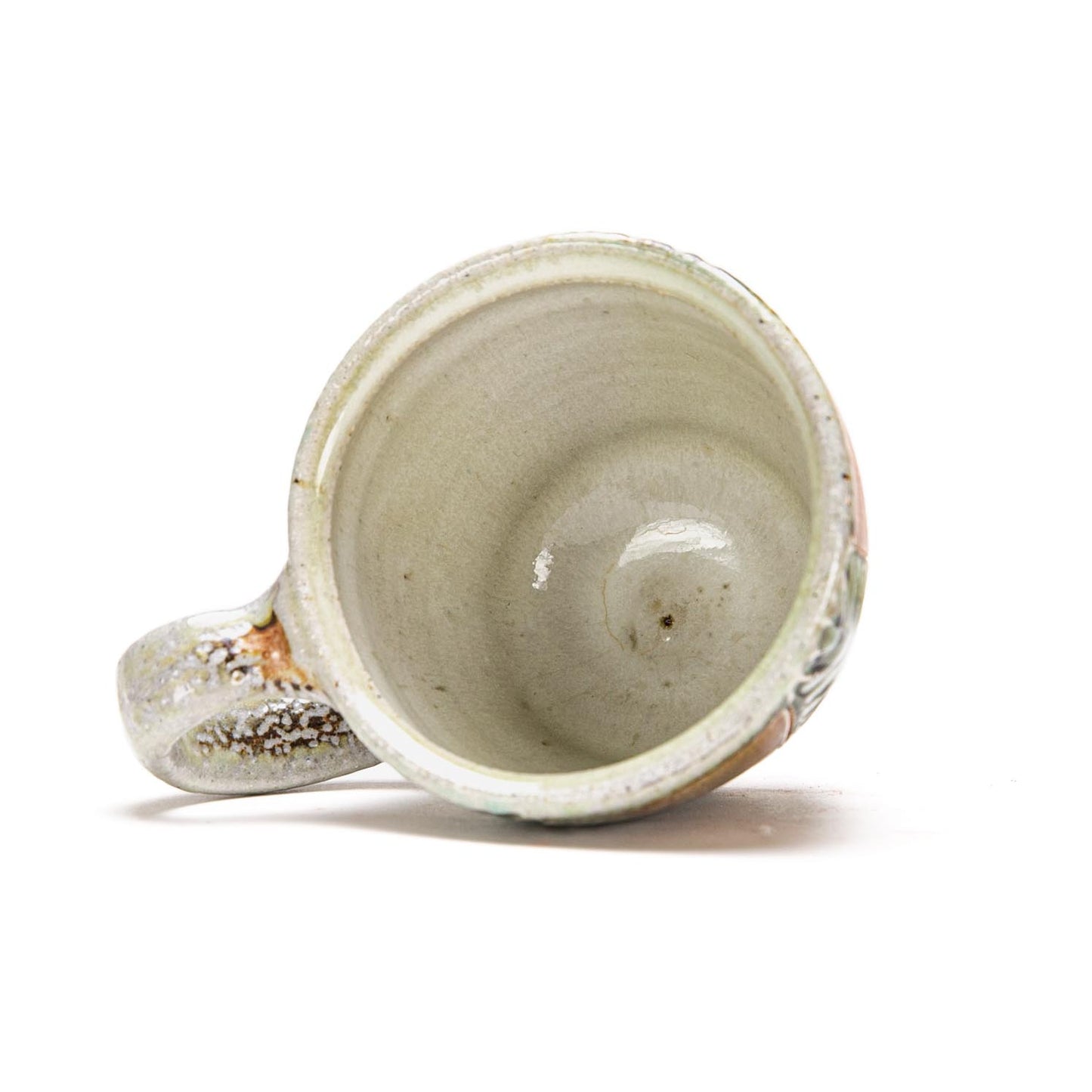 Green Carved Tea Pot Set