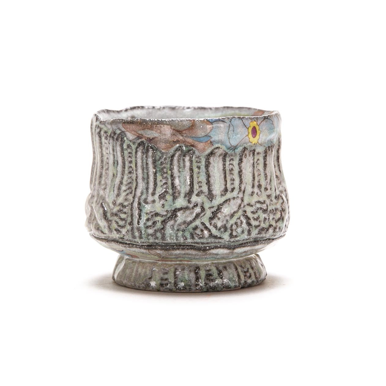 Floral Teapot and Cup