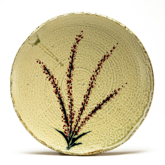 Dinner Plate w/ Red Sage